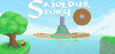 Skjoldur Story: 魔法の盾一つで冒険する、広大なピクセルワールド