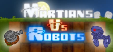 Martians Vs Robots: 火星の採掘資源を守り抜け!