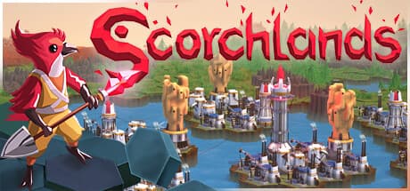 Scorchlands：火山の月で繰り広げる、まったり都市建設シミュレーション