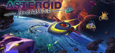Asteroid Invaders: 80年代風の白熱宇宙シューター