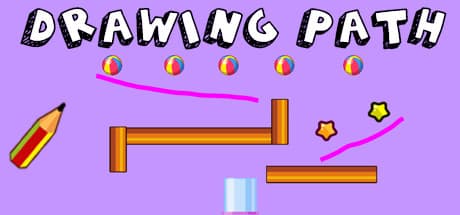 Drawing Path: Reflect and Draw Your Way Through Gravity Puzzles