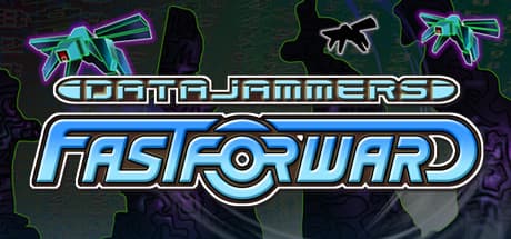 データジャマーズ:ファストフォワード - レトロワイヤーフレームレーサー