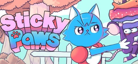 Sticky Paws:猫のプラットフォーマーで登って、集めて、征服しよう!