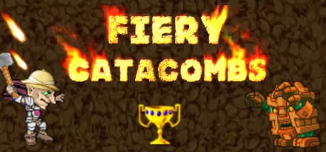 Fiery Catacombs: Brave Ancient Dungeons and Solve Puzzles
