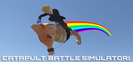 CATAPULT BATTLE SIMULATOR！：マルチプレイヤーでナンセンスな物体を発射！