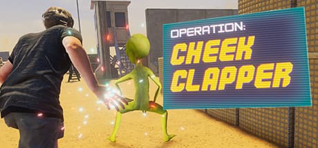 Operation: Cheek Clapper – エイリアンの基地を襲撃し、宇宙人の頬を叩く無料アクションゲーム!