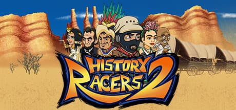 History Racers 2: 歴史上の人物が爆笑2Dレースを繰り広げる！