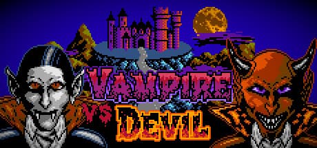 Vampire vs Devil: A Retro Pixel Platformer Challenge to Hell