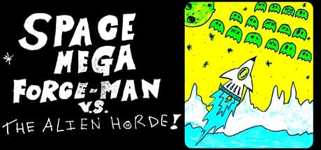 Space Mega Force Man: Retro Sci-Fi Shooter Adventure