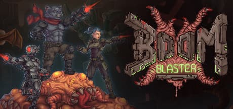Boom Blaster: 宇宙刑務所からの脱出を目指すヒーローシューター