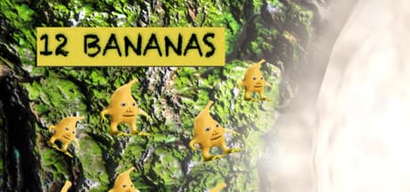 12 bananas: 紛失したバナナを取り戻す、歯ごたえのあるプラットフォーマー