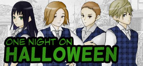 One Night on Halloween:日本の学園ビジュアルノベル