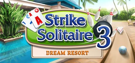 Strike Solitaire 3: ボウリングリゾートで楽しむユニークなソリティア体験