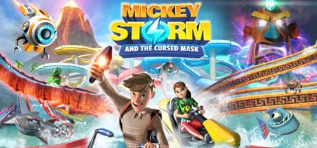 ミッキーストームと呪われたマスク：スリル満点の2.5Dプラットフォーマーアドベンチャー
