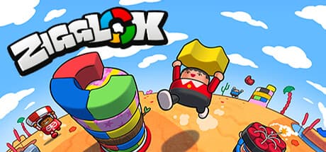 ジグロックス：可愛いアイソメトリック協力タワー建築ゲーム