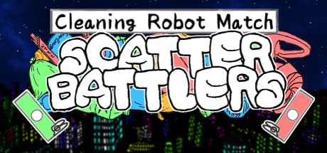 Cleaning Robot Match "Scatter Battlers" - Chaotic Object-Throwing Action