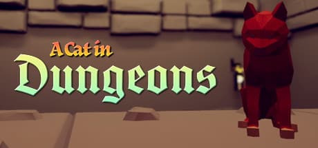 A Cat in Dungeons: Turnable Tabletop Puzzle Adventure