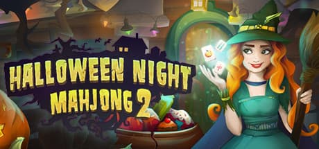 Halloween Night Mahjong 2: Mystical Puzzles Await