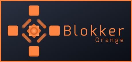 ブロッカー：オレンジ：軌道とテレポートを操るミニマルパズル