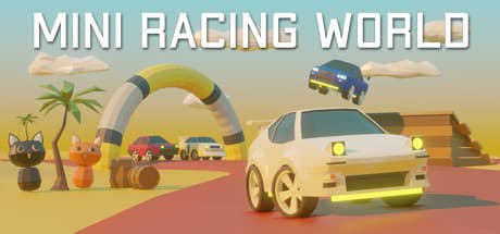 Mini Racing World:オープンワールド探索が楽しいローポリレーシング
