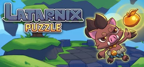 Latarnix Puzzle:イノシシが箱を押す冒険
