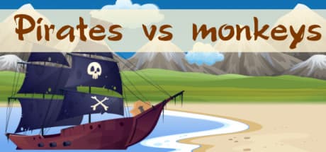 Pirates vs Monkeys: Cannon Combat Puzzle
