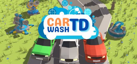 Car Wash TD - Tower Defense: 道路を走る車を洗うユニークなタワーディフェンス