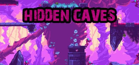Hidden Caves：美しい洞窟を探索するピクセルパズルプラットフォーマー