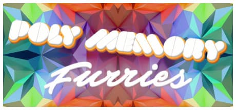 Poly Memory: Furries — ポリゴナルアートでリラックス記憶力チャレンジ