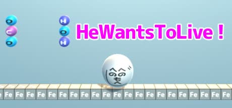 HeWantsToLive:化学知識が鍵を握る横スクロールランナー