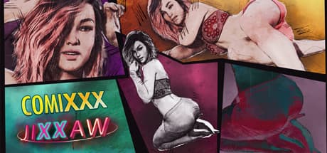 Comixxx Jixxaw: コミック風ジグソーパズルで美女を完成させよう