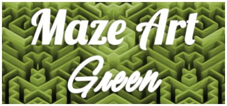 Maze Art: Green：癒やしの音楽とミニマリストな迷宮