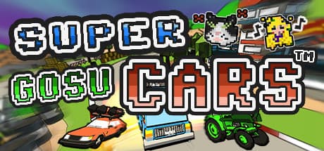 Super Gosu Cars: 最大8人対戦が熱いアーケードカートレース!