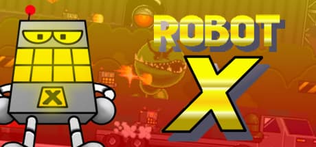 ロボットX:レトロプラットフォーマーシューターアドベンチャー