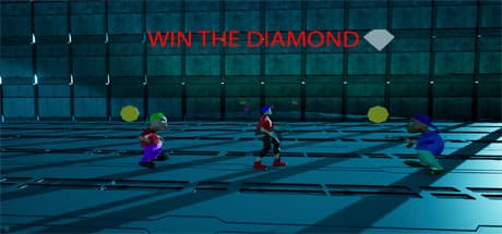 Win The Diamond：隠されたダイヤモンドを巡る横スクロールシューター