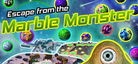 Escape from the Marble Monster: 世界を回転させて脱出する物理パズル