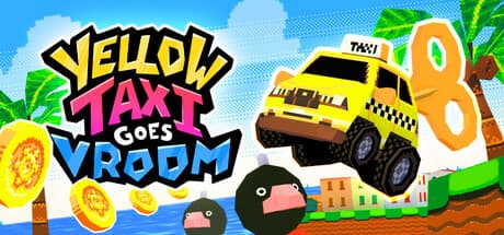 Yellow Taxi Goes Vroom:ジャンプボタンなしのトリッピーなアーケードプラットフォーマー