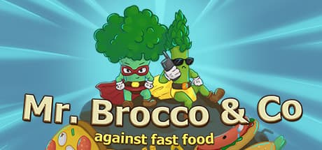 Mr.Brocco & Co：ジャンクフードと戦う2Dプラットフォーマー