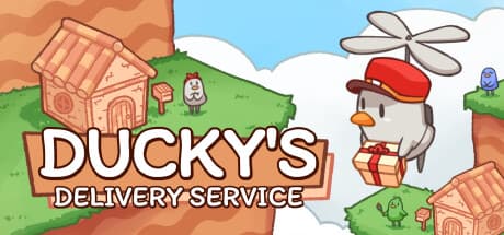 Ducky's Delivery Service: プロペラで飛ぶアヒルの配達アクション！