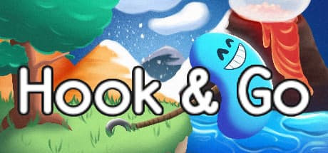 Hook & Go:フックアクションで物理演算プラットフォーマーを極めよう
