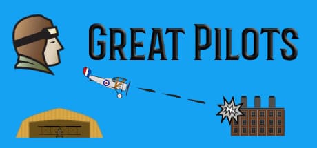 Great Pilots: 第一次世界大戦の空を駆ける2D横スクロール戦闘機ゲーム