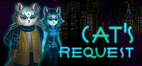 Cat's Request: AIが支配する都市で猫探偵が謎を解くサイバーパンクアドベンチャー