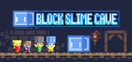 ブロックスライムケイブ:キュートな2Dアクションで冒険へ!