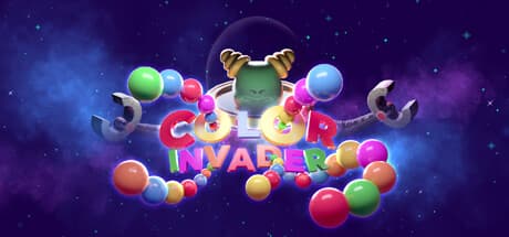 カラーインベーダーVR:350以上の銀河パズルを撃ち抜け!