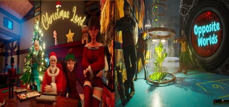 Christmas Land: Opposite Worlds — 2つの世界を冒険するユニークなアクションゲーム
