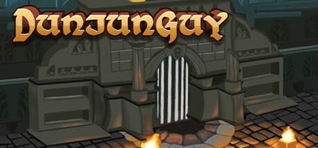 DUNJUNGUY：手描き風弾幕ダンジョンクローラー、ローカル協力プレイ対応
