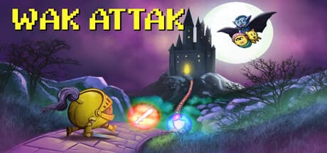 Wak Attak: パックマン風アクションでゴースト退治!