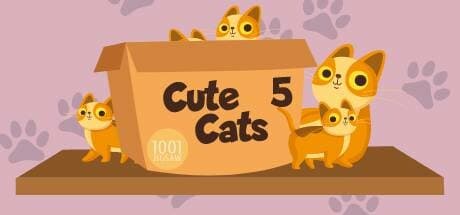 1001 ジグソーパズル：キュートキャッツ5 - 猫好きのための愛らしいパズル