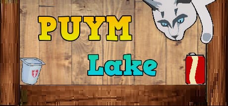 PUYM : Lake - 猫ちゃんとマスクをゴミ箱へ!パズルアドベンチャー