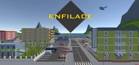 Enfilade：ハイスピード・ローポリFPSアクション